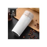 MİSSCAFE Snape Filtreli Çift Katmanlı Mug Beyaz 380 ml Termos Bardak
