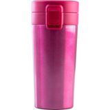 MİSSCAFE Snape Filtreli Çift Katmanlı Mug Pembe 380 ml Termos Bardak