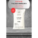 MİSSEHOME UltraMix Hızlı Donan Tam Beyaz Güçlü Taş Tozu 5 kg, Dekoratif Eşya, Biblo, Heykel, Hobi Harcı