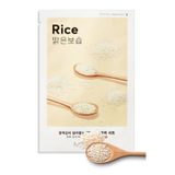 Missha Airy Fit Sheet Mask Rice Pirinç Özlü Aydınlatıcı ve Nemlendirici Yaprak Maske