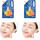 MISSHA Aydınlatıcı Vegan Uyku Maskesi 10g Talks Vegan Squeeze Pocket Sleeping Mask(SKİN FİTNESS) 2li paket