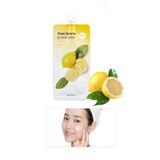 Missha Aydınlık Ve Pürüzsüz Görünüm Sunan Uyku Maskesi Pure Source Pocket Pack (LEMON)