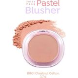 MISSHA Cilde Yumuşak ve Doğal Renk Veren Pastel Tonlarda Allık Apıeu Juicy-Pang Pastel Blusher (BR01) - BR01 Chestnut Cotton
