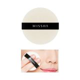 Missha Compressed Flocking Puff Pudra Uygulaması İçin Makyaj Süngeri Daire Yuvarlak