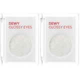 MISSHA Dewy Glossy Eyes Işıltılı Göz Farı (White Beach), 2gr (2 paketi)