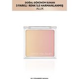MISSHA Doğal Görünümlü , 3 Farklı Tonlama Sağlayan, Uzun Süre Kalıcı Allık Cotton Mix Blush (No.1)