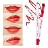 Missha İpeksi Dokuda Kalıcı Dudak Kalemi Silky Lasting Lip Pencil (RD04/Apple Burnt)