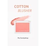 Missha Kalıcı, Ciltle Bütünleşen, Kadife Dokulu Topaklanmayan Allık Cotton Blusher (My Candyshop)