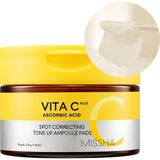 Missha Leke Karşıtı C Vitamini Içerikli Ton Eşitleyici Ampul Ped Vita C Plus Correcting Toneup Ampoule Pads