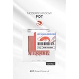 MISSHA Mat Kremsi Dokulu Tekli Göz Farı Modern Pot (402 Rose Coconut) 402 Rose Coconut