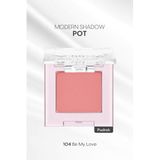 MISSHA Mat Pudra Dokulu Tekli Göz Farı Modern Pot (104 Be My Love) 104 Be My Love