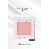 Missha Mat Pudra Dokulu Tekli Göz Farı Modern Shadow Pot (102 Peach Confetti)