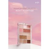Missha Mat ve Işıltılı Tonlar Barındıran Far Paleti Missha Mood Moment Palette (1 Rosy Rooftop)