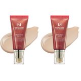 MISSHA Mükemmel Kapatıcılık Sunan Çok Fonksiyonlu M Perfect Cover BB Krem Ex SPF42 PA No.23 50 mililitre (2 paketi)