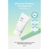 Missha Nazik, Mineral Filtreli Güneş Kremi All Around Safe Block Zero Vegan Sun SPF 50+ PA++++