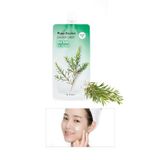 Missha Pure Source Pocket Pack Tea Tree Sivilceli Ciltler için Çay Ağacı Yağı İçeren Uyku Maskesi 10 ML
