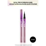 MISSHA Su , Ter ve Yağa Dayanıklı , 48 Saate Kadar Kalıcı Eyeliner Ultra Powerproof Thin Pen Liner (Black)