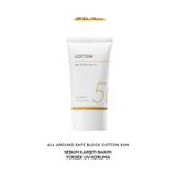 Missha Yağlanma Eğilimi Gösteren Ciltler Için Mat Bitişli Güneş Kremi All Around Safe Block Cotton Sun