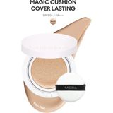 MISSHA Yarı Mat Görünümlü Uzun Süre Kalıcı Cushion Fondöten Magic Cushion Cover Lasting SPF50+/PA+++ No.23 - Bej