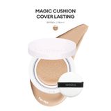 Missha Yarı Mat Görünümlü Uzun Süre Kalıcı Cushion Fondöten Magic Cushion Cover Lasting SPF50+/PA+++ No.23