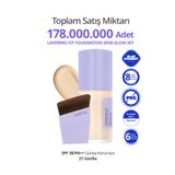 MISSHA Yarı Parlak Bitişli Nemlendirici Fondöten + Fırça Layering Fit Foundation Semi Glow Set No21 Vanilla