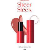 MISSHA Yoğun Pigmentli Besleyici Nemli Bitişli Ruj Dare Rouge Sheer Sleek (09 Peach Cinnamon)