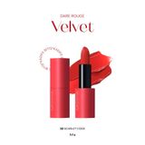 MISSHA Yoğun Pigmentli, Blur Etkili, Nemli Kadife Bitişli Ruj Dare Rouge Velvet (No.32 Scarlet Code) No.32 Scarlet Code