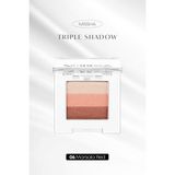 MISSHA Yumuşak Dokulu, Dökülme Yapmayan 3 Renkli Göz Farı Triple Shadow (06 Marsala Red) - No.6 (Marsala Red)