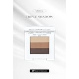Missha Yumuşak Dokulu, Dökülme Yapmayan 3 Renkli Göz Farı Triple Shadow (07 Sand Wave)