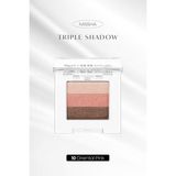 MISSHA Yumuşak Dokulu, Dökülme Yapmayan 3 Renkli Göz Farı Triple Shadow (10 Oriental Pink) - No.10 Oriental Pink