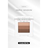 MISSHA Yumuşak Dokulu, Dökülme Yapmayan 3 Renkli Göz Farı Triple Shadow (13 Lady Milk Tea) - No.13 Lady Milk Tea