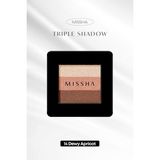 MISSHA Yumuşak Dokulu, Dökülme Yapmayan 3 Renkli Göz Farı Triple Shadow (14 Dewy Apricot) - No.14 Dewy Apricot