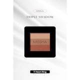Missha Yumuşak Dokulu, Dökülme Yapmayan 3 Renkli Göz Farı Triple Shadow (17 Heart Ring)
