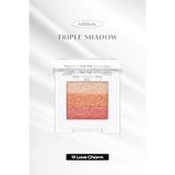 Missha Yumuşak Dokulu, Dökülme Yapmayan 3 Renkli Göz Farı Triple Shadow (19 Love Charm)