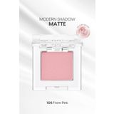 Missha Yumuşak Dokulu, Dökülme Yapmayan Mat Tekli Göz Farı Modern Shadow Matte (105 From Pink)
