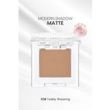 Missha Yumuşak Dokulu, Dökülme Yapmayan Mat Tekli Göz Farı Modern Shadow Matte (108 Teddy Shearing)