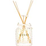 Missi 100 ml Oval Kristal Şişe Amber Çiçeği Oda Kokusu
