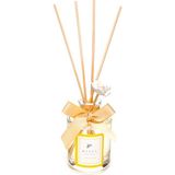 Missi 110 ml Silindir Şişe Amber Çiçeği Bambu Çubuklu Oda Kokusu