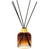Missi 130 ml Degrade Kahverengi Cam Şişe Bambu Çubuklu Oud Vanilya Oda Kokusu - 1 Adet