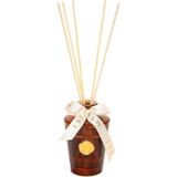 MİSSİ 130 ml Kahverengi Konik Cam Şişe Bambu Çubuklu Oud Oda Kokusu