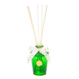 MİSSİ 130 ml Yeşil Konik Cam Şişe Bambu Çubuklu White Jasmin Oda Kokusu