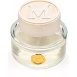 Missi 150 ml M Harfi Seramik Taşlı Dark Amber Oda Kokusu
