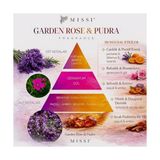 Missi 180 ml Pembe Cam Şişe Çiçek Seramik Taş Bambu Çubuklu Rose-Pudra Oda Kokusu - Option-1