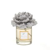 MİSSİ 200 ml Gri Seramik Çiçek Taşlı Black Orchid Oda Kokusu