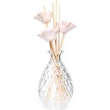 Missi 200 ml Rölyef Cam Şişe Yasemin Sandal Oda Kokusu