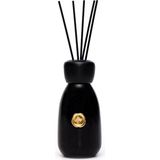 Missi 230 ml Siyah Cam Şişe Bambu Çubuklu Black Orchid Oda Kokusu - 1