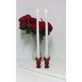 Missi 2li Ekru Uzun Şamdan Mum 42 cm - 2 Adet