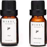 Missi 2'li Oud & Amber Çiçeği Buhurdanlık Esansı/yağı - Standart