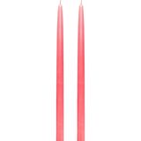 Missi 2'li Pembe Uzun Şamdan Mum 42 cm - 2 Adet