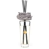 Missi 400 ml Konik Cam Şişe Seramik Taş Dekorlu Bambu Çubuklu Black Orchid Oda Kokusu - 1